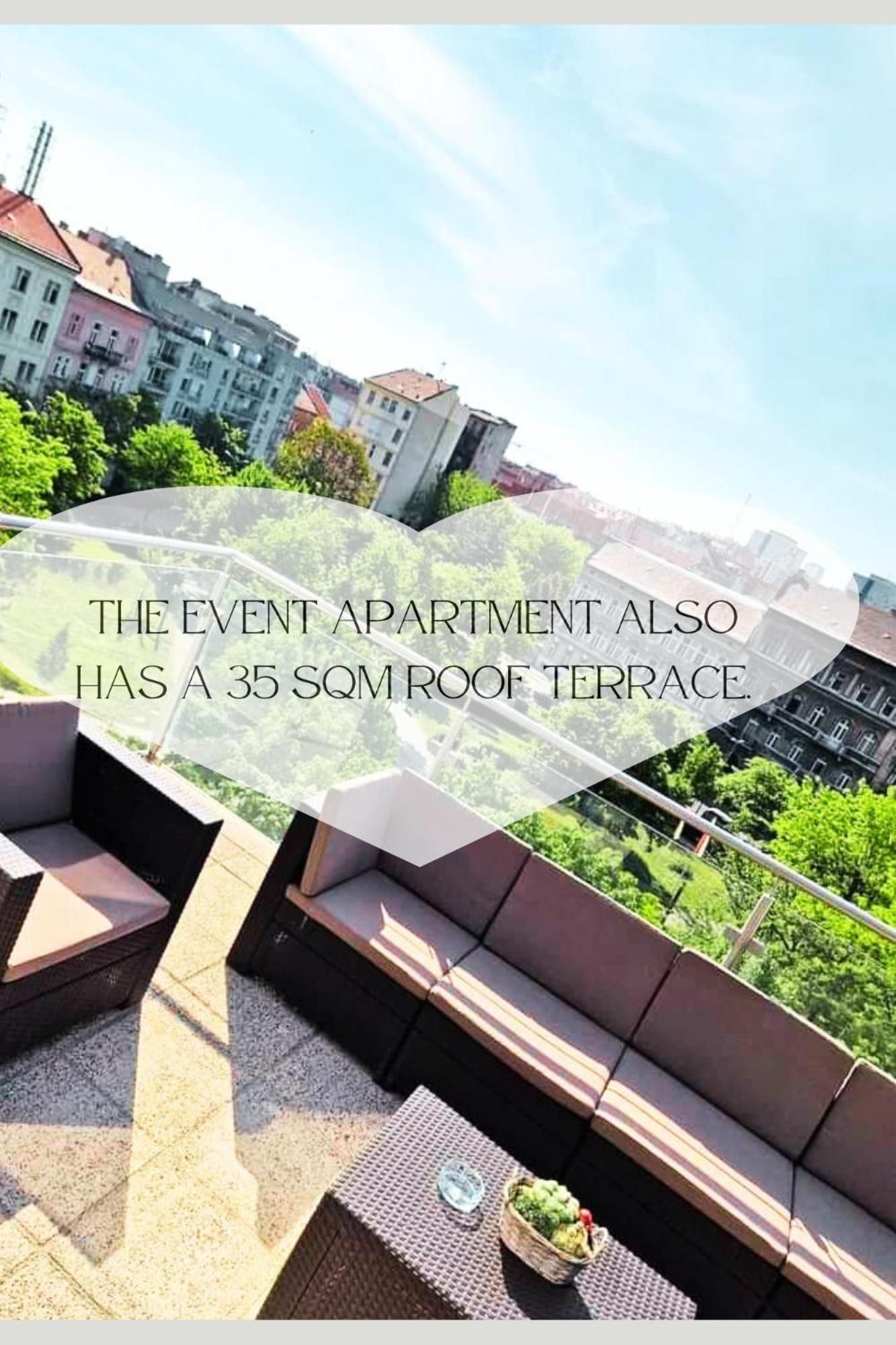 Matyas Corner Apartments Panorama Apartment II Boedapest Buitenkant foto